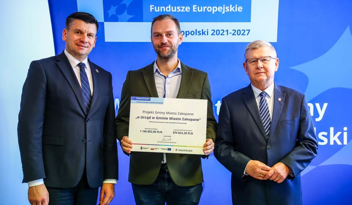 Zakopane dostało prawie milion złotych na cyfryzację urzędu